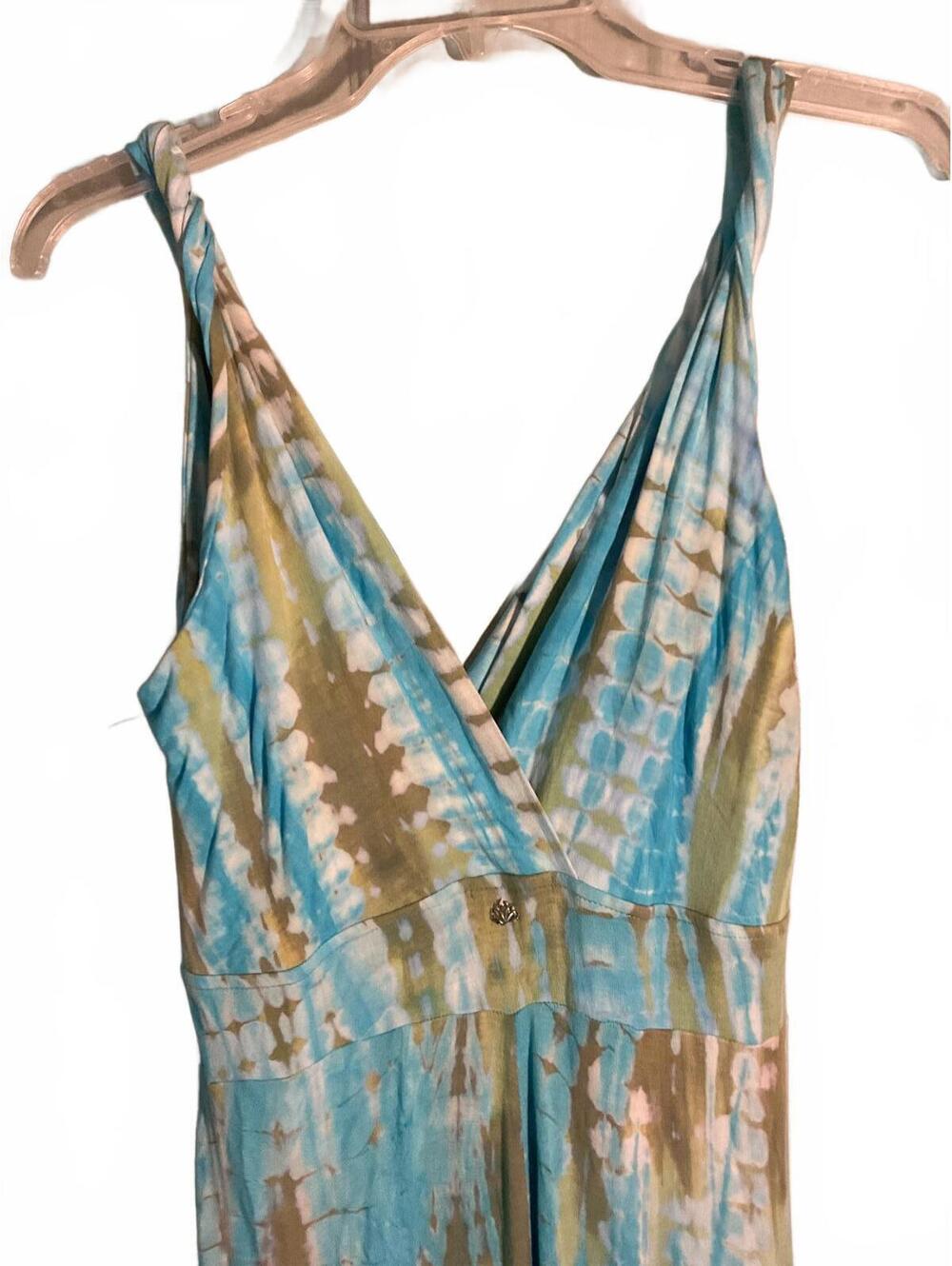 Pineapples Boutique Elegant Tie-Dye Maxi Dress - Perfect for Summer Medium - Picture 3 of 11
